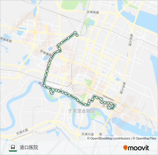 公交937路的线路图