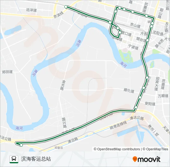 941路 Bus Line Map