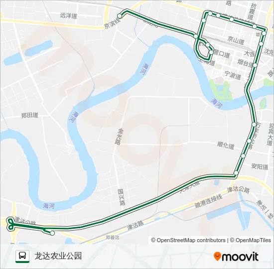 941路 Bus Line Map