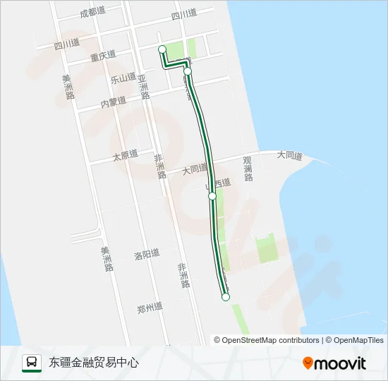 公交942路的线路图