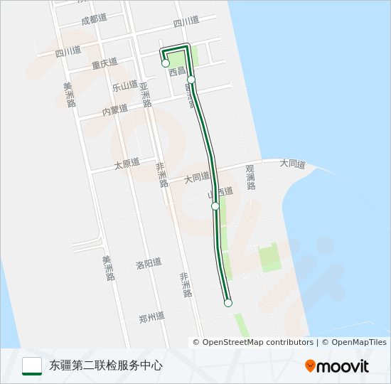 公交942路的线路图