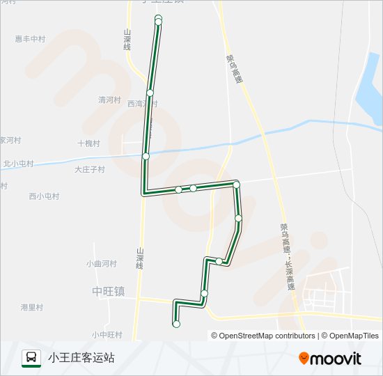 公交946路的线路图