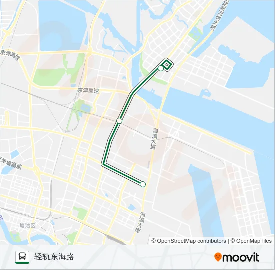 海魔方专线 Bus Line Map