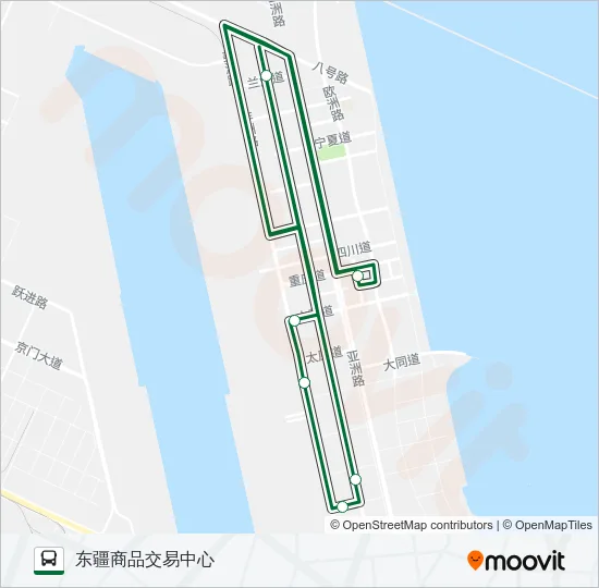 123路内环 Bus Line Map