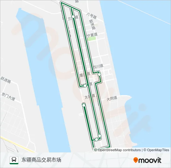 123路外环 Bus Line Map