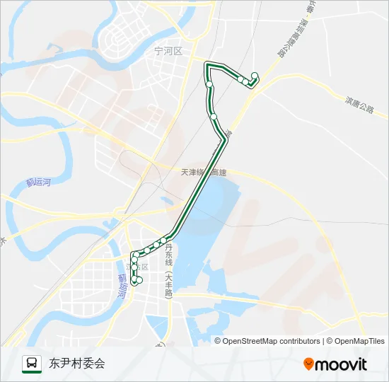 452路区间 Bus Line Map