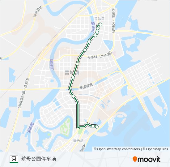 459路区间 bus Line Map