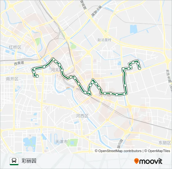 516路市区线 Bus Line Map