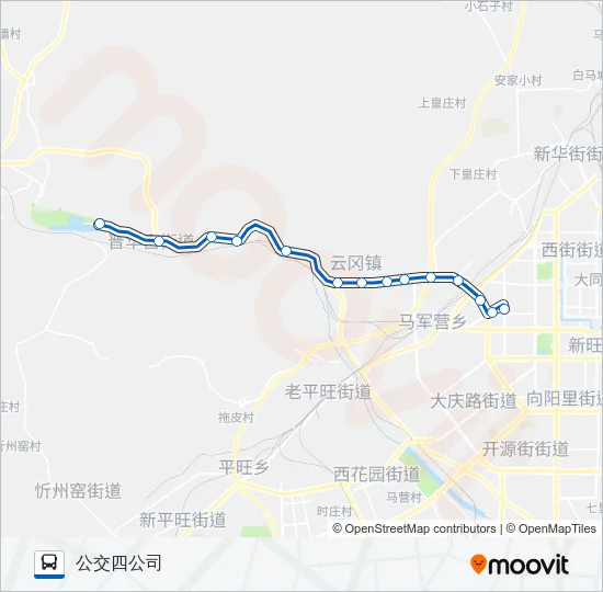 3路 Bus Line Map