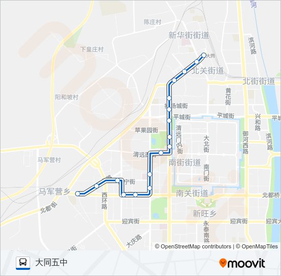 4路 Bus Line Map
