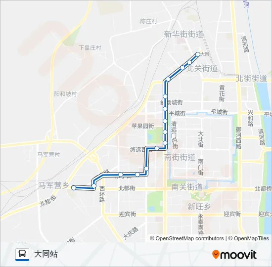 4路 Bus Line Map