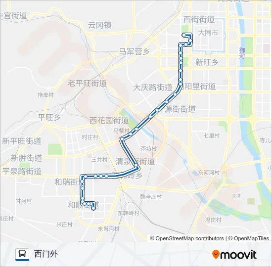 7路 Bus Line Map