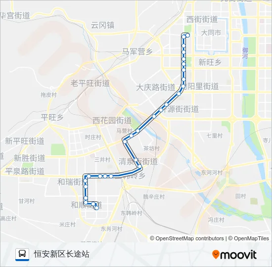 7路 Bus Line Map