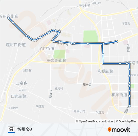 9路 Bus Line Map
