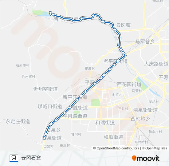 12路 Bus Line Map