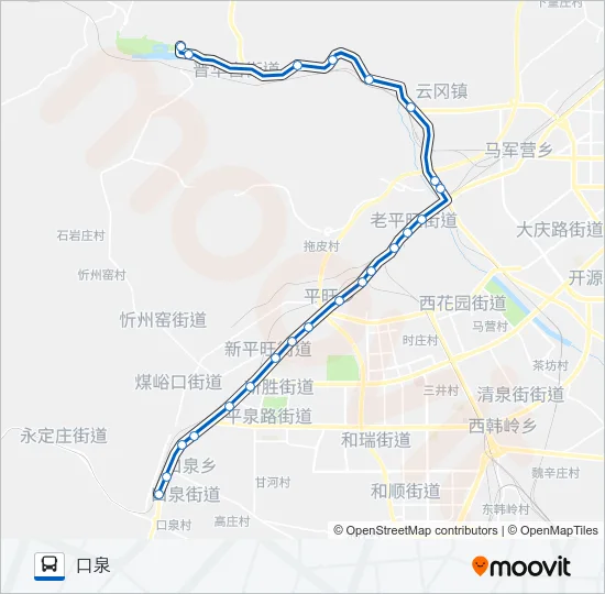 12路 Bus Line Map