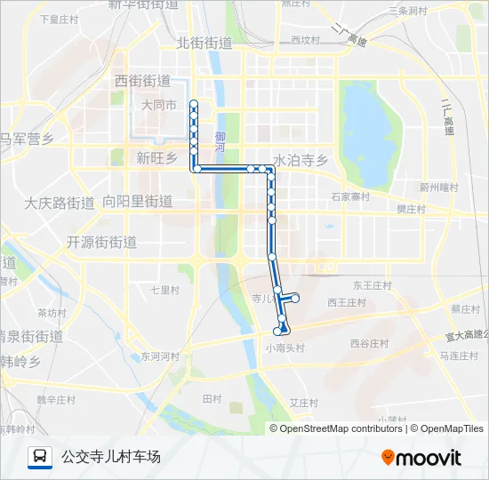 14路 Bus Line Map