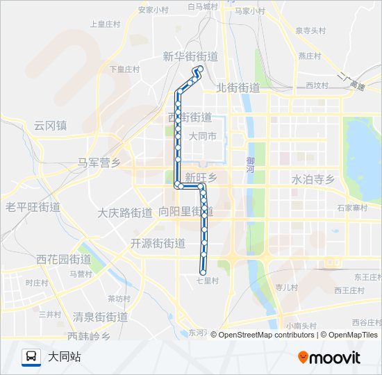 公交15路的线路图