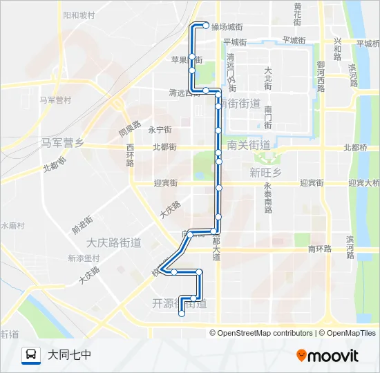 18路 Bus Line Map
