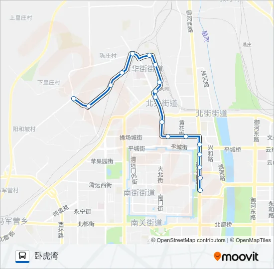 22路 Bus Line Map