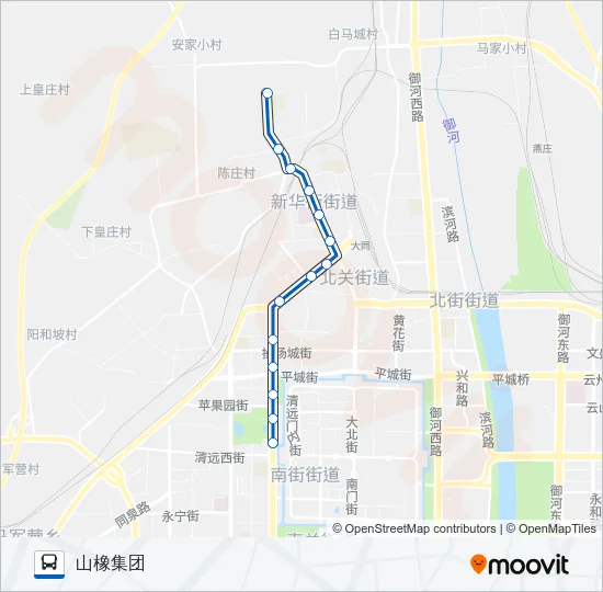 23路 Bus Line Map