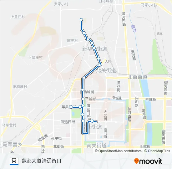 23路 Bus Line Map