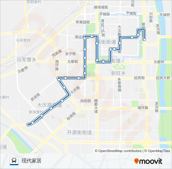 27路 Bus Line Map