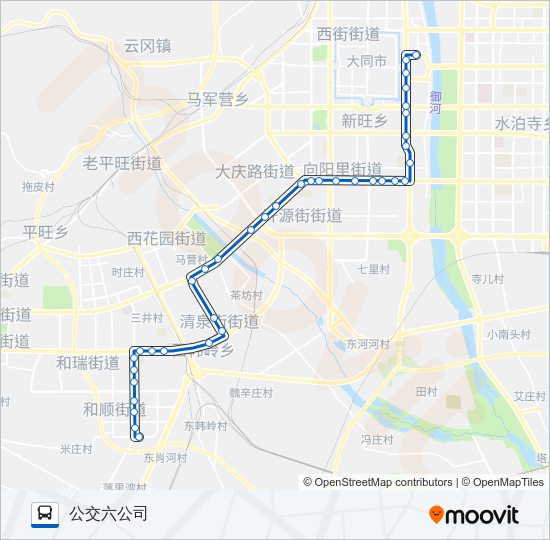 32路 Bus Line Map