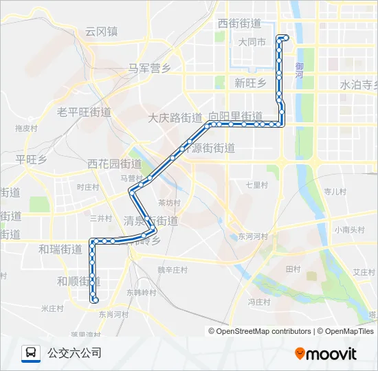 32路 Bus Line Map