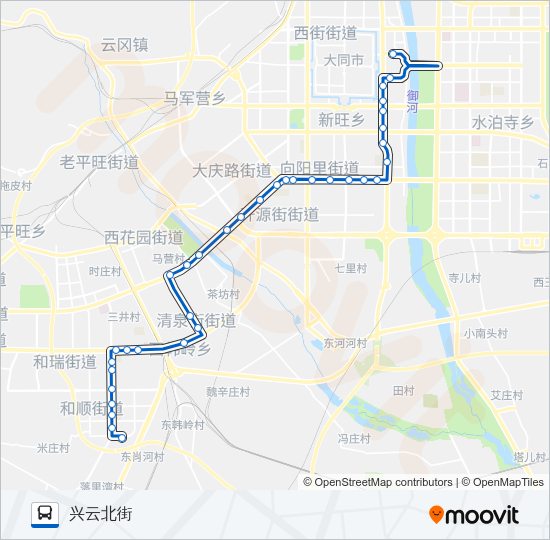 32路 Bus Line Map