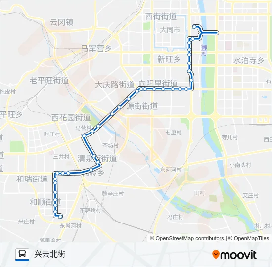 32路 Bus Line Map
