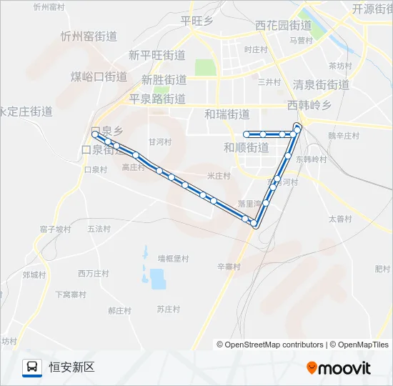 34路 Bus Line Map