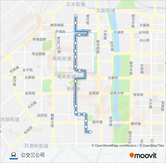 35路 Bus Line Map