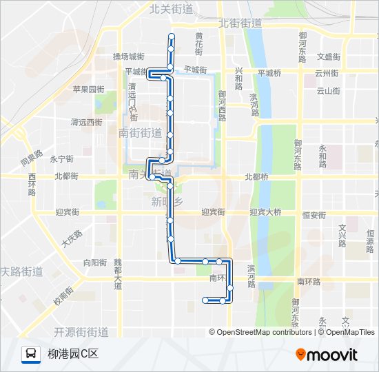 公交35路的线路图