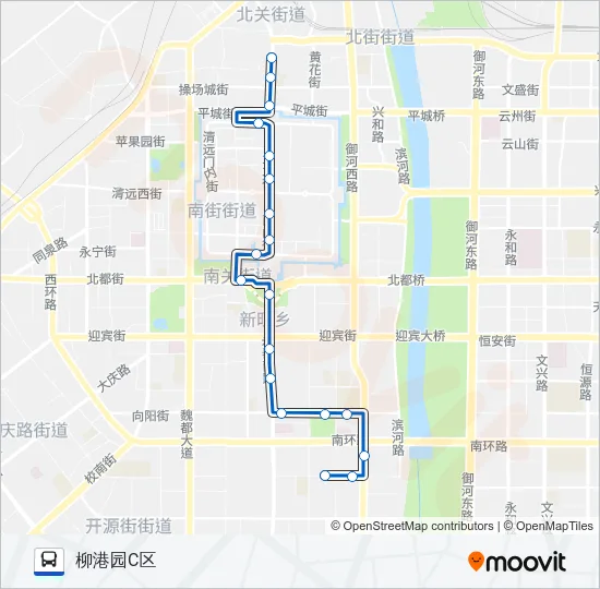 35路 Bus Line Map