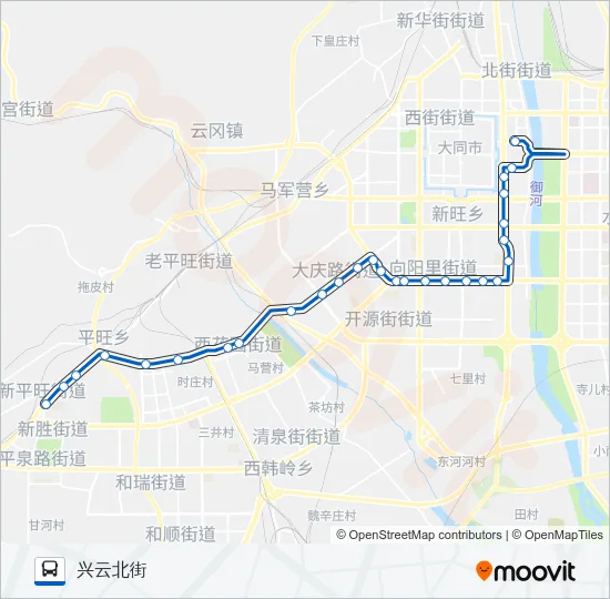 36路 Bus Line Map