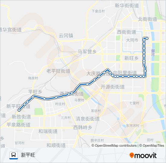 36路 Bus Line Map