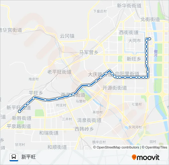 36路 Bus Line Map