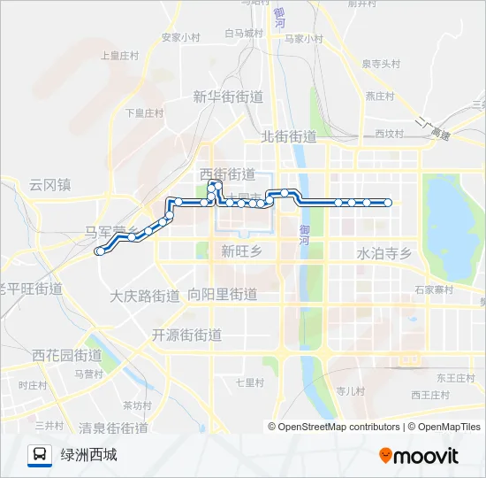 38路 Bus Line Map