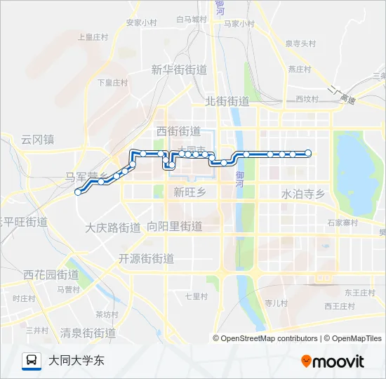 38路 Bus Line Map