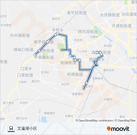 46路 bus Line Map