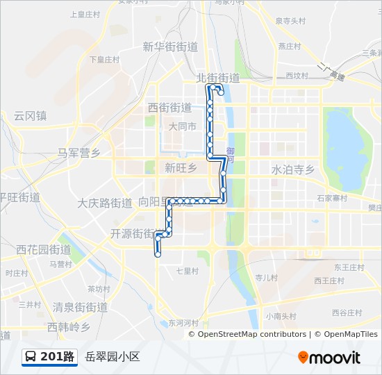 永城201路公交车路线图图片