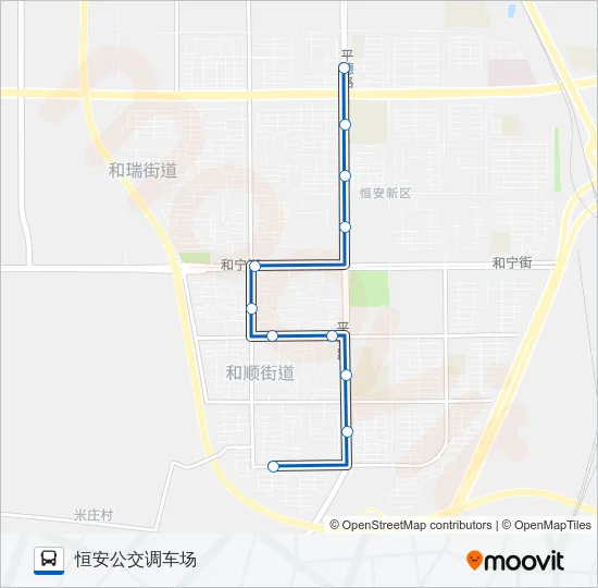 502路 Bus Line Map