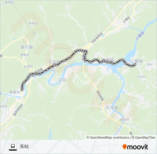 建德212路 Bus Line Map
