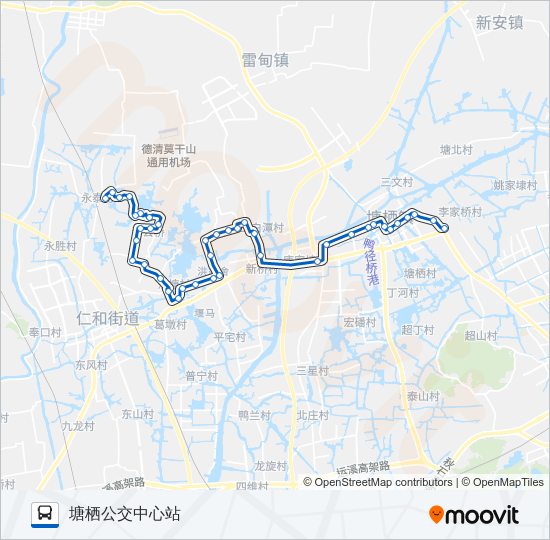 公交2691路的线路图