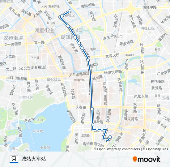 3路 Bus Line Map
