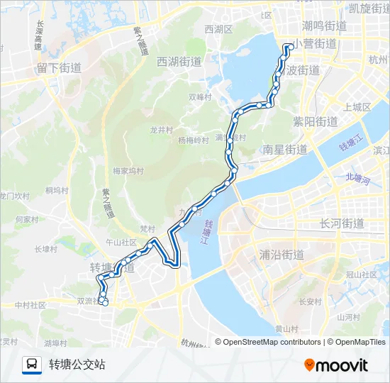 4路 Bus Line Map