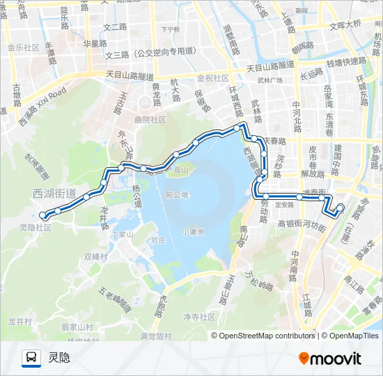 7路 Bus Line Map