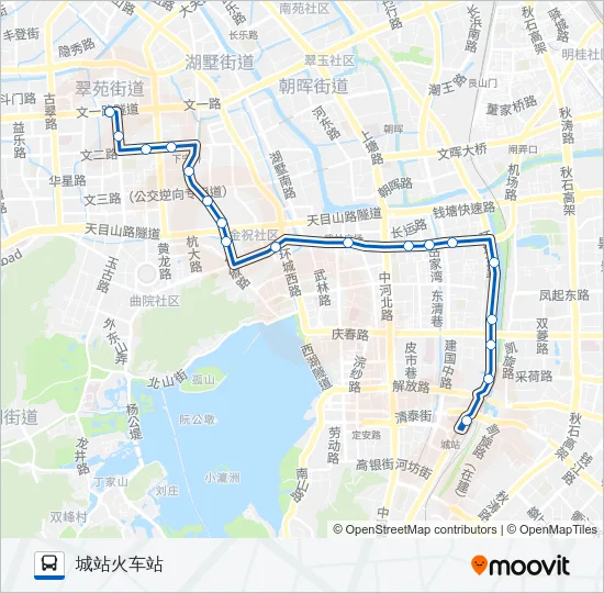 11路 Bus Line Map