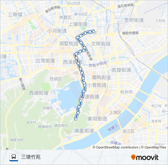 12路 bus Line Map